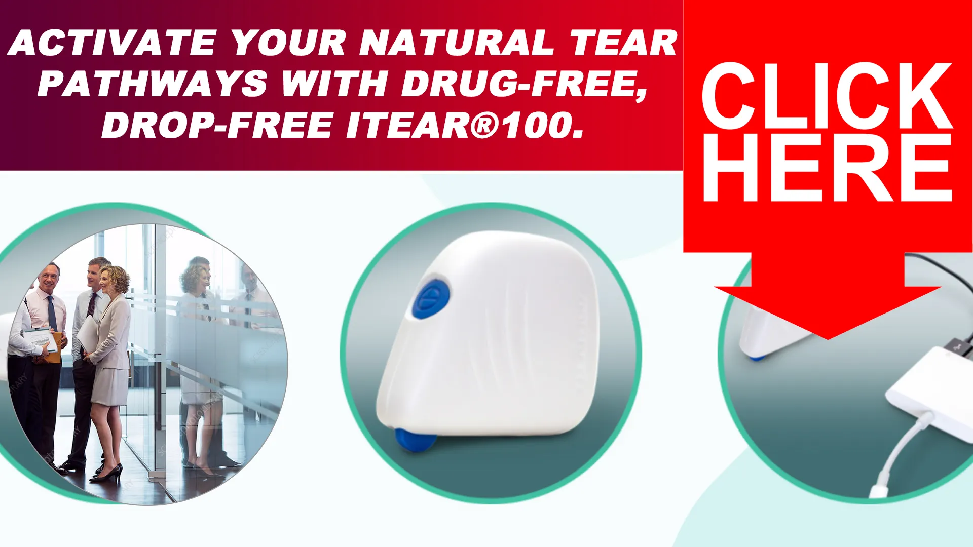 Innovative Relief for Dry Eyes: Introducing the iTEAR100